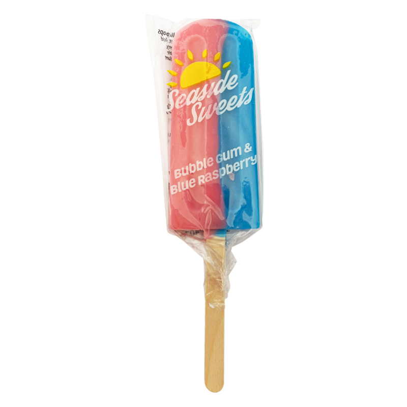 Seaside Sweets Twin Flavour Lolly 24 x 40g (case) - Out of Date